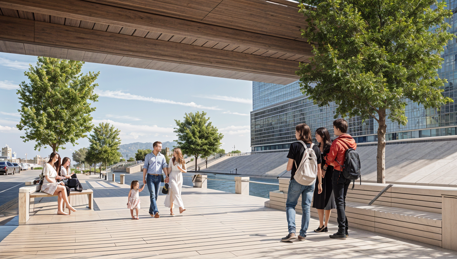 Pływające bulwary dla dowolnego miasta